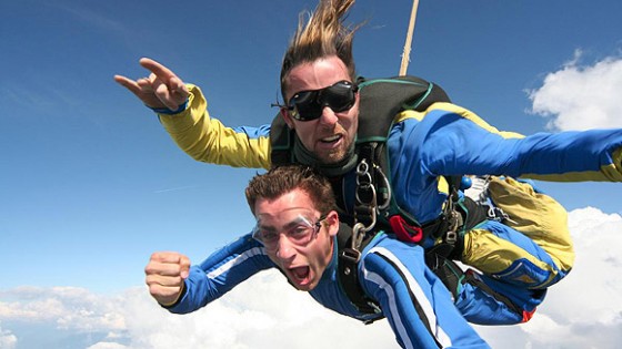 비행기 스카이다이빙