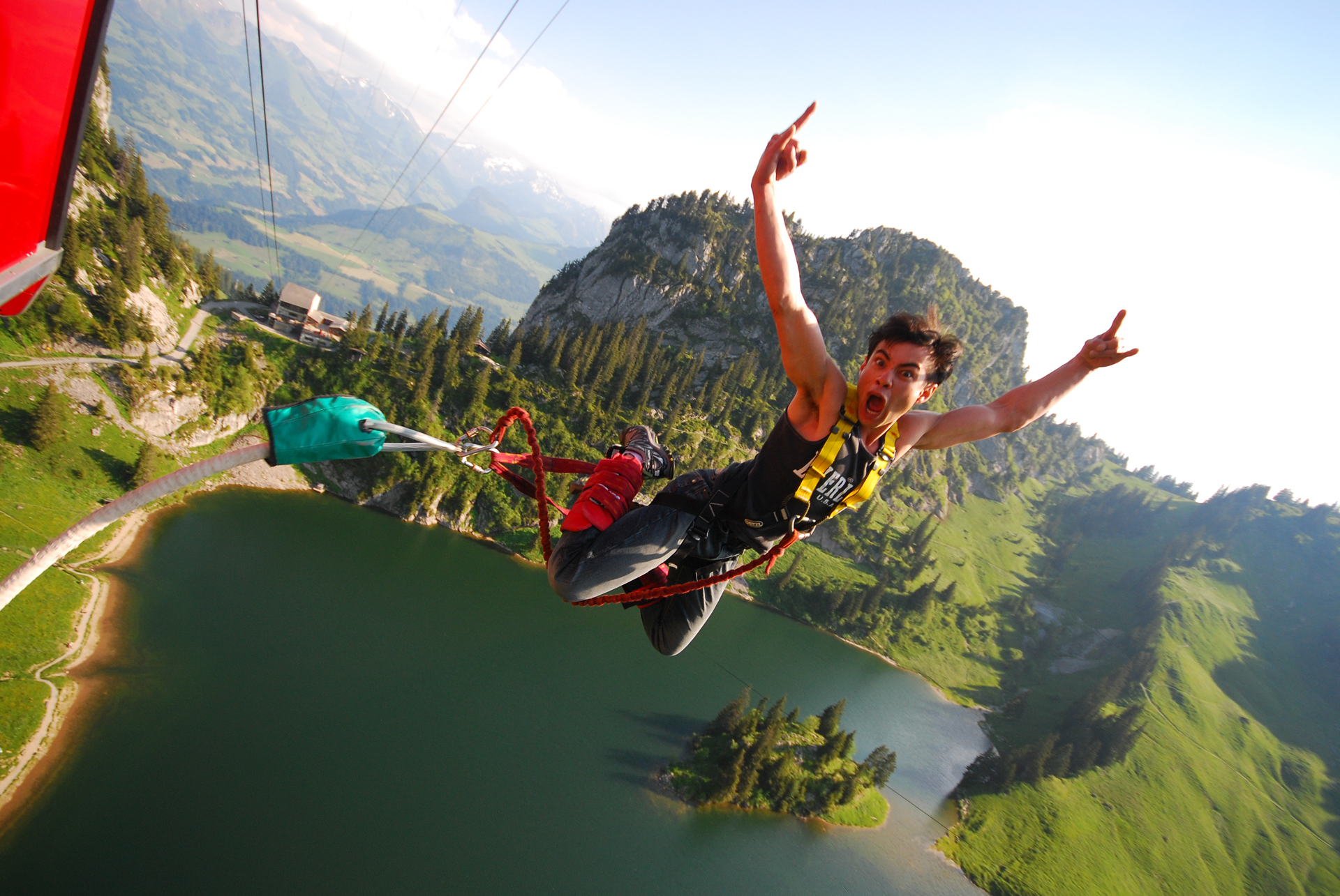 Bungy jumping Best outdoor activities, Interlaken, Switzerland