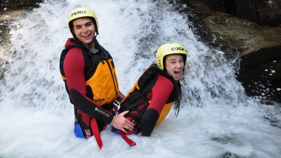 canyoning interlaken balmers hostel