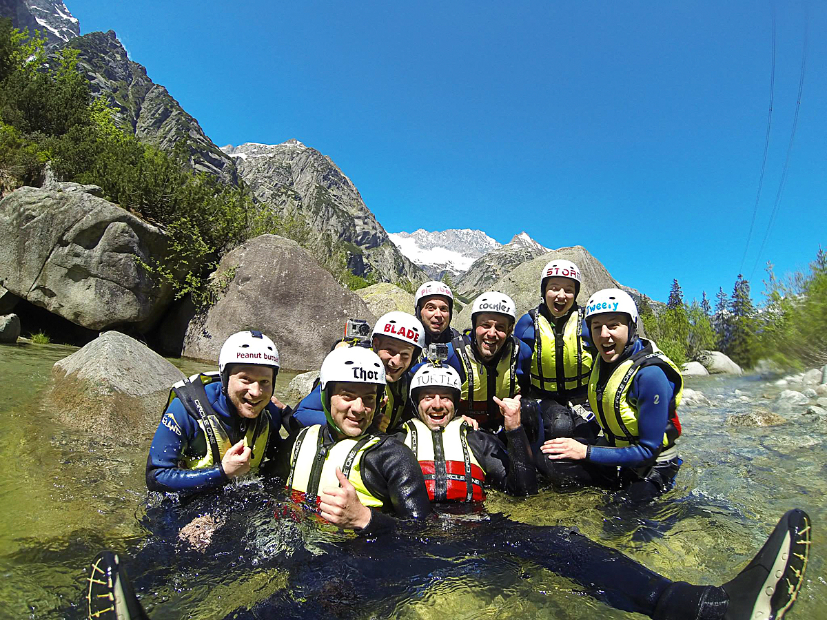 canyoning grimsel