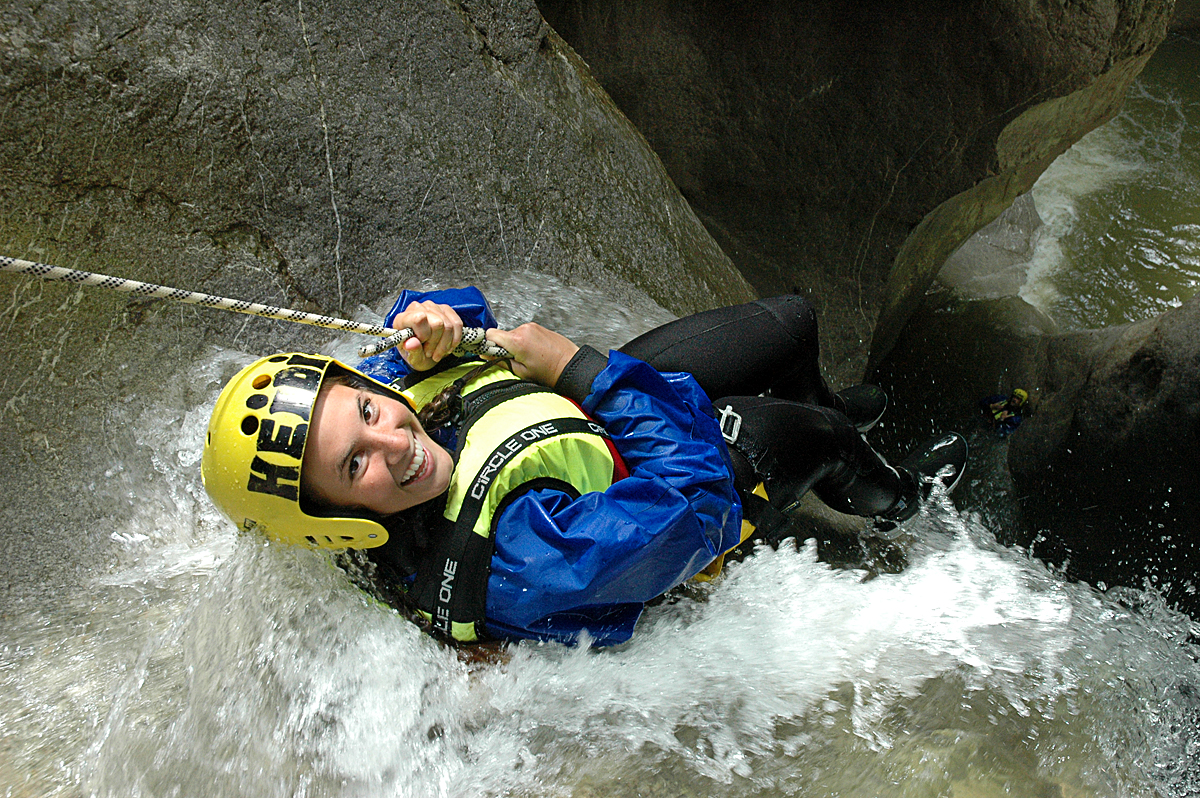 canyoning schliere water