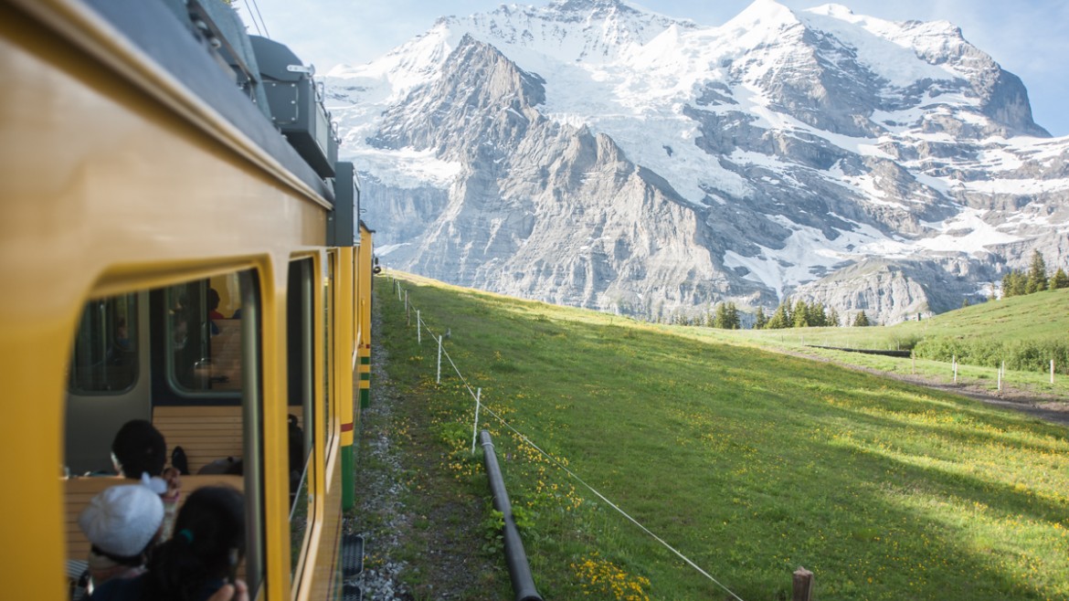 Jungfraujoch train ride
