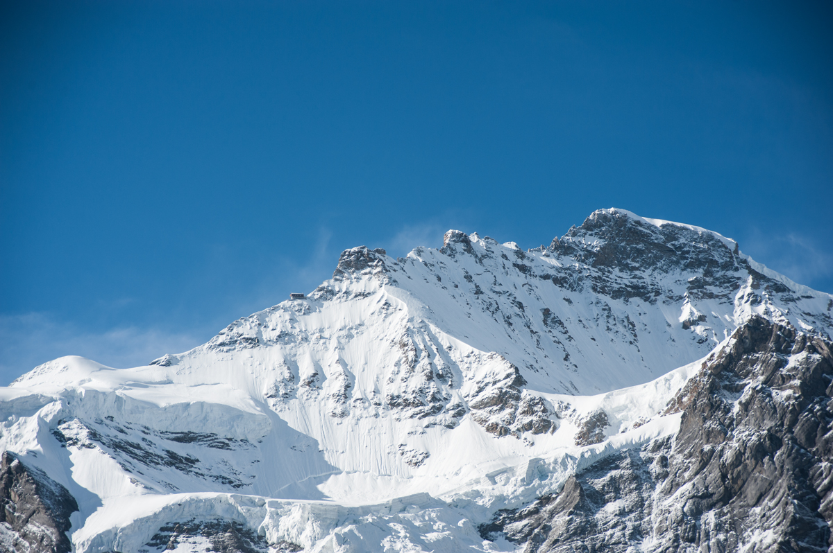 Jungfraujoch peak