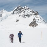 Wandern auf dem Jungfraujoch