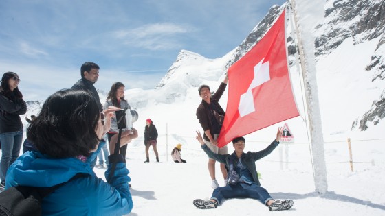 Bandeira Jungfraujoch