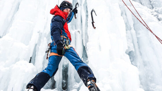 Svizzera di arrampicata su ghiaccio