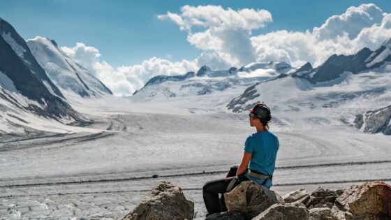 randonnée sur le glacier d'Aletsch à Interlaken