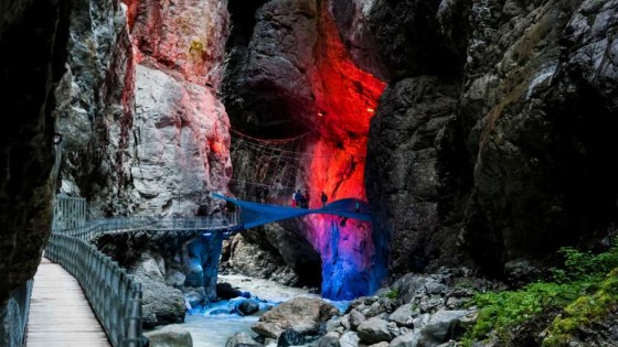 canyon glacier grindelwald