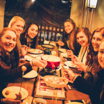 Nachtschlitteln Fondue-Dinner Interlaken