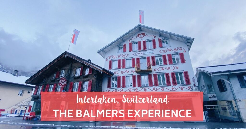 Fassade des Balmers Hostels