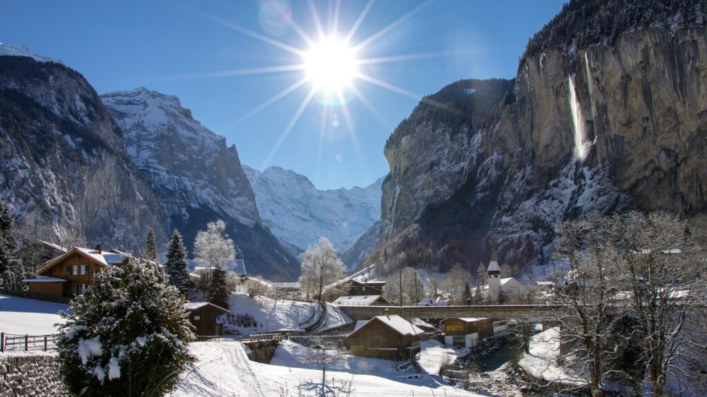 Lauterbrunnen Winter
