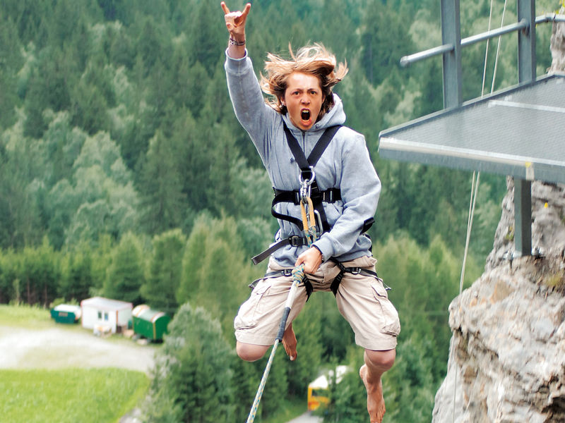 altalena del canyon grindelwald