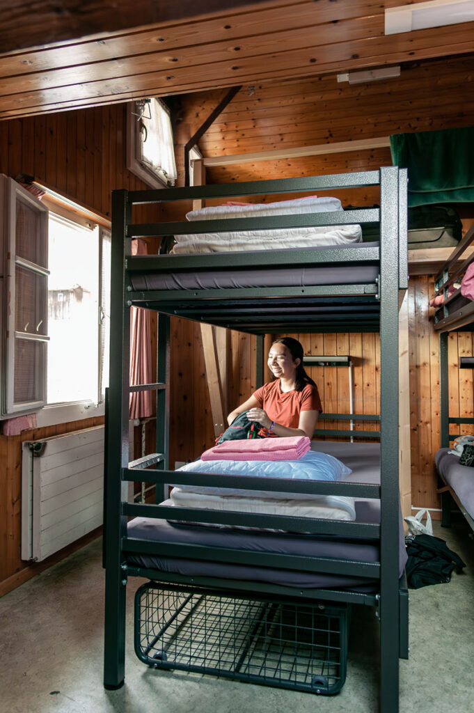 Balmers Hostel Interlaken dormitorio femminile condiviso