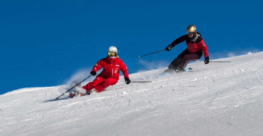 Aulas particulares de esqui e snowboard