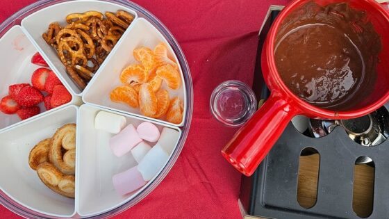 rafting boat chocolate