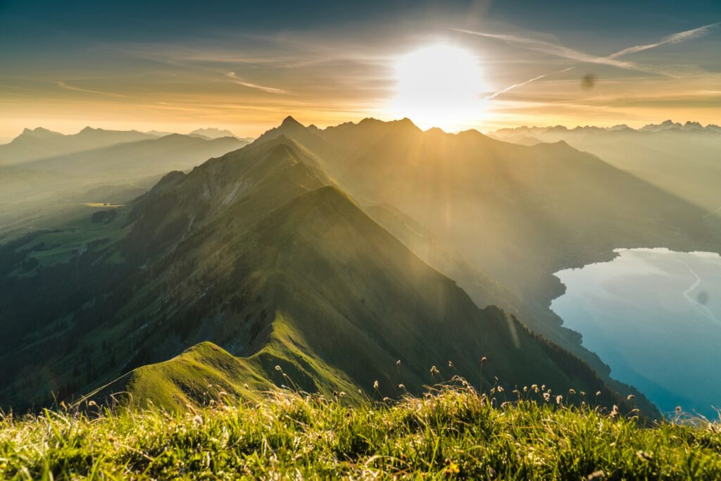 Vistas al lago Augstmatthorn
