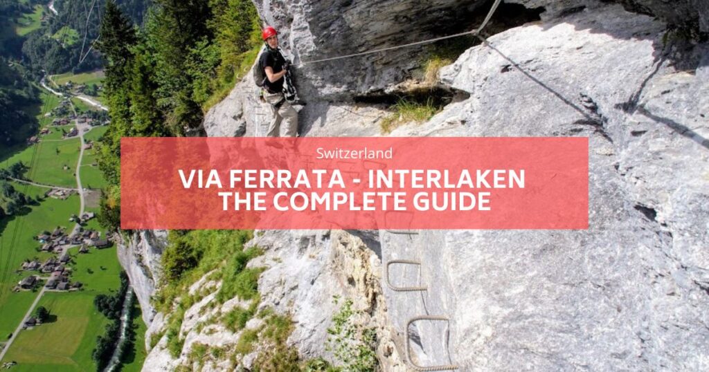 Ferrata Interlaken 가이드를 통해