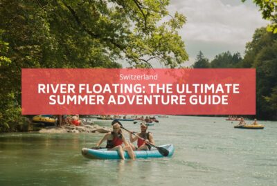 강이 떠 있는 인터라켄