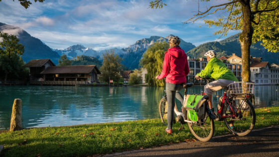 bike tour rental interlaken brienz lake