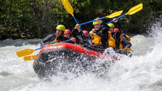 interlaken rafting activity white water