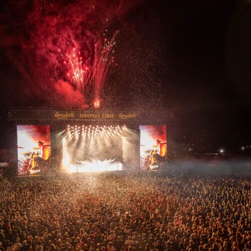 Crowd al Greenfield Festival 2026 a Interlaken, in Svizzera