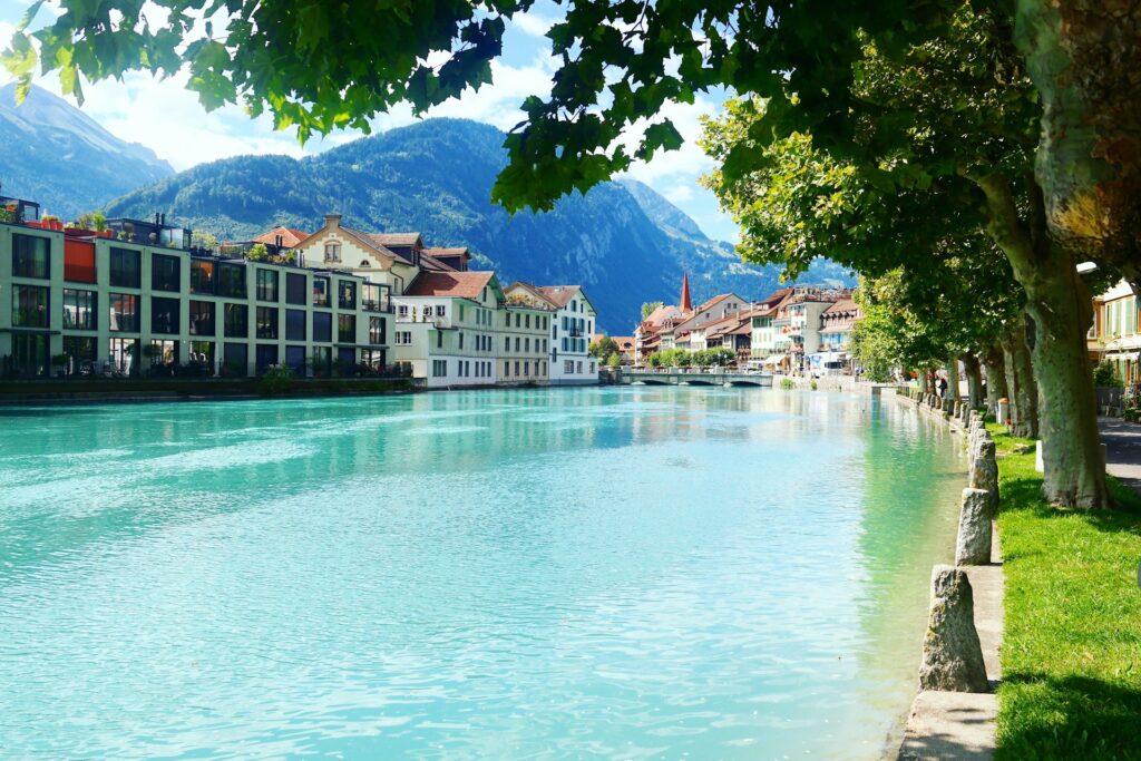 Swimming fiume interlaken